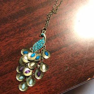 Peacock pendant